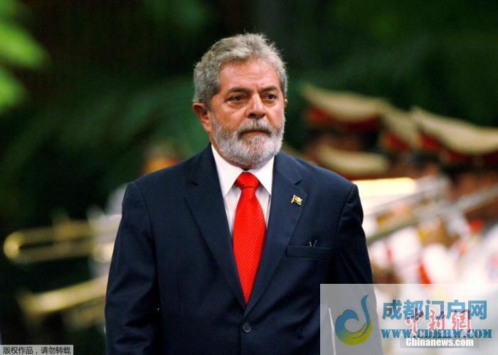 巴西当选总统、劳工党领导人卢拉。 巴西当选总统、劳工党领导人卢拉。